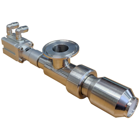 Internal Shut Off, 1.0" Triclover Fitting, 23 mm Nozzle