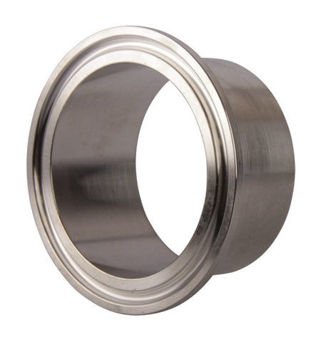 Tri-Clover Flange, Butt-Weld, 3/4"