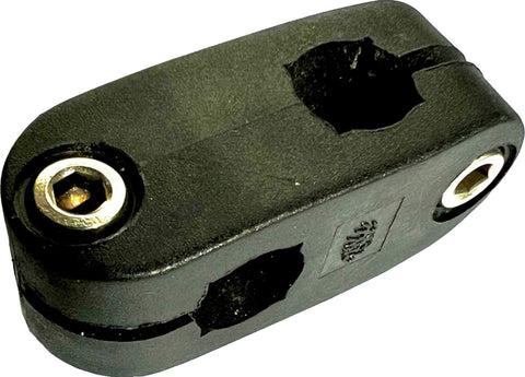 Two-Way Connector Clamp Technopolymer Square Bore