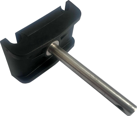 Dual Rail To Single Rail Linear Bracket Technopolymer & Aluminium