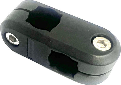 Cross Clamp L55 12mm Black PA/SS