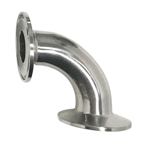 90 Degree Bend, 1" with Ferrule Flanges