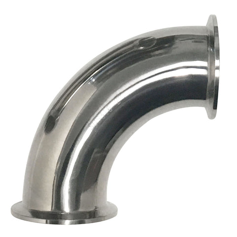 90 Degree Bend, 2" with Ferrule Flanges