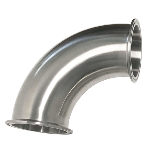 90 Degree Bend, 3" with Ferrule Flanges