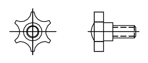 Tighten Screw - Size M6