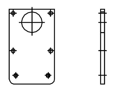 Film Transporting Motor Holder